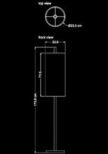 Carica l&#39;immagine nel visualizzatore di Gallery, Stalia Teak Wood Floor Lamp