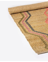 Load image into Gallery viewer, Jute wool rug large size 170x240 cm
