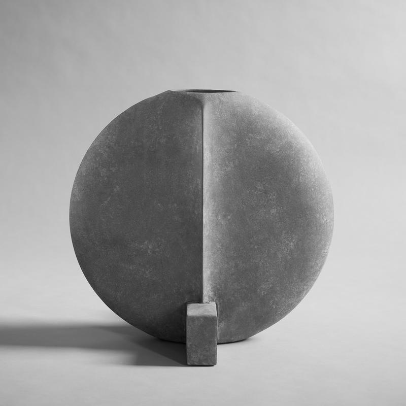 Guggenheim Vase, Big - Dark Grey