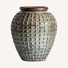 Load image into Gallery viewer, GREEN AMPHORA VASE