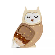Load image into Gallery viewer, Little Lights Owl Lamp
