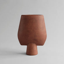 Load image into Gallery viewer, Sphere Vase Square, Big - Terracotta