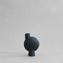 Load image into Gallery viewer, Sphere Vase Bubl, Medio - Black