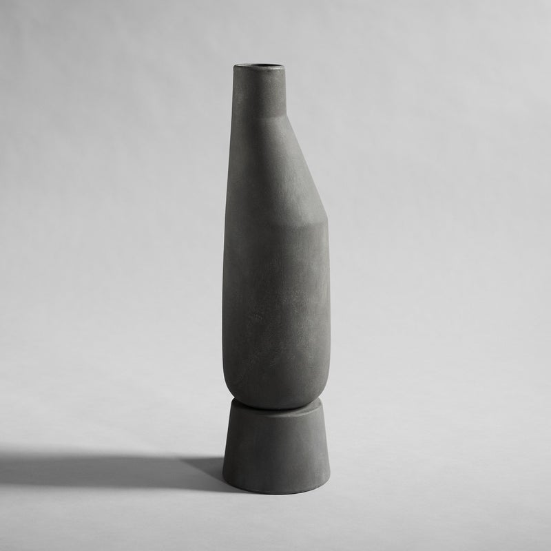 Sphere Vase Tall - Dark Grey